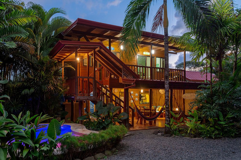 Bodhi Lodge at Twilight