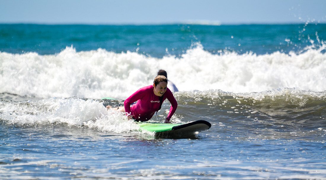 How to turn in prone surf