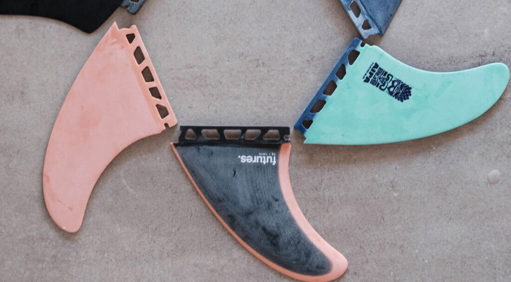 Types of surfboard fin