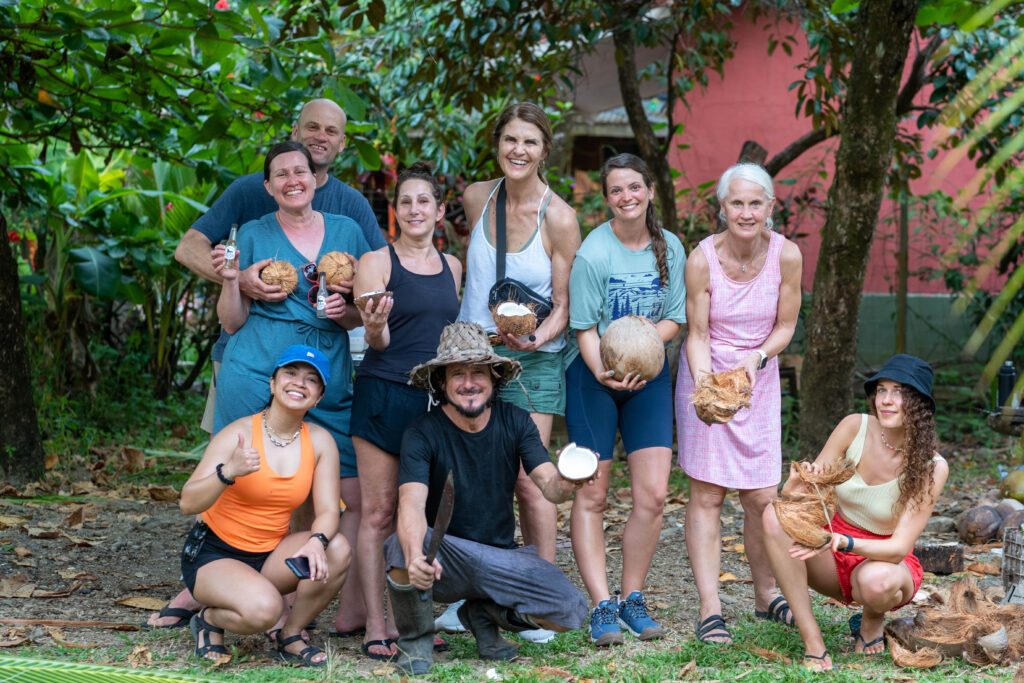 Coconut tour in Uvita, Costa Rica