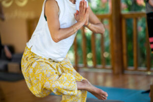 Yoga class at Bodhi Surf + Yoga in Uvita, Osa, Costa Rica