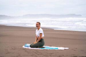 Beach yoga with Bodhi Surf + Yoga in Uvita, Osa, Costa Rica