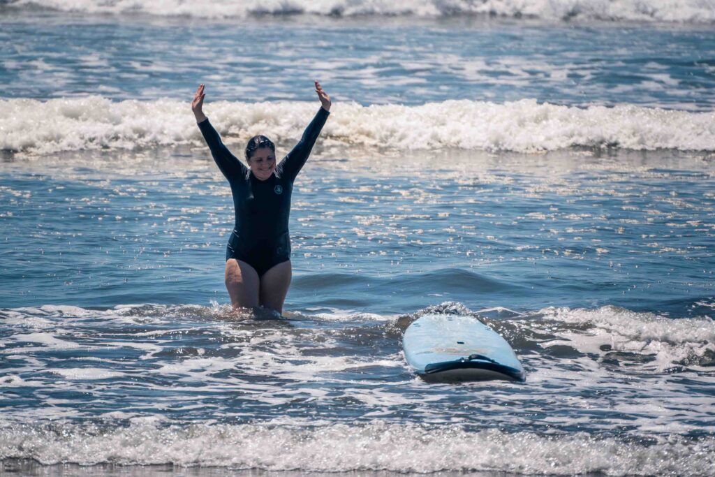 Surfing with Bodhi Surf + Yoga in the Marino Ballena National Park in Uvita, Osa, Costa Rica